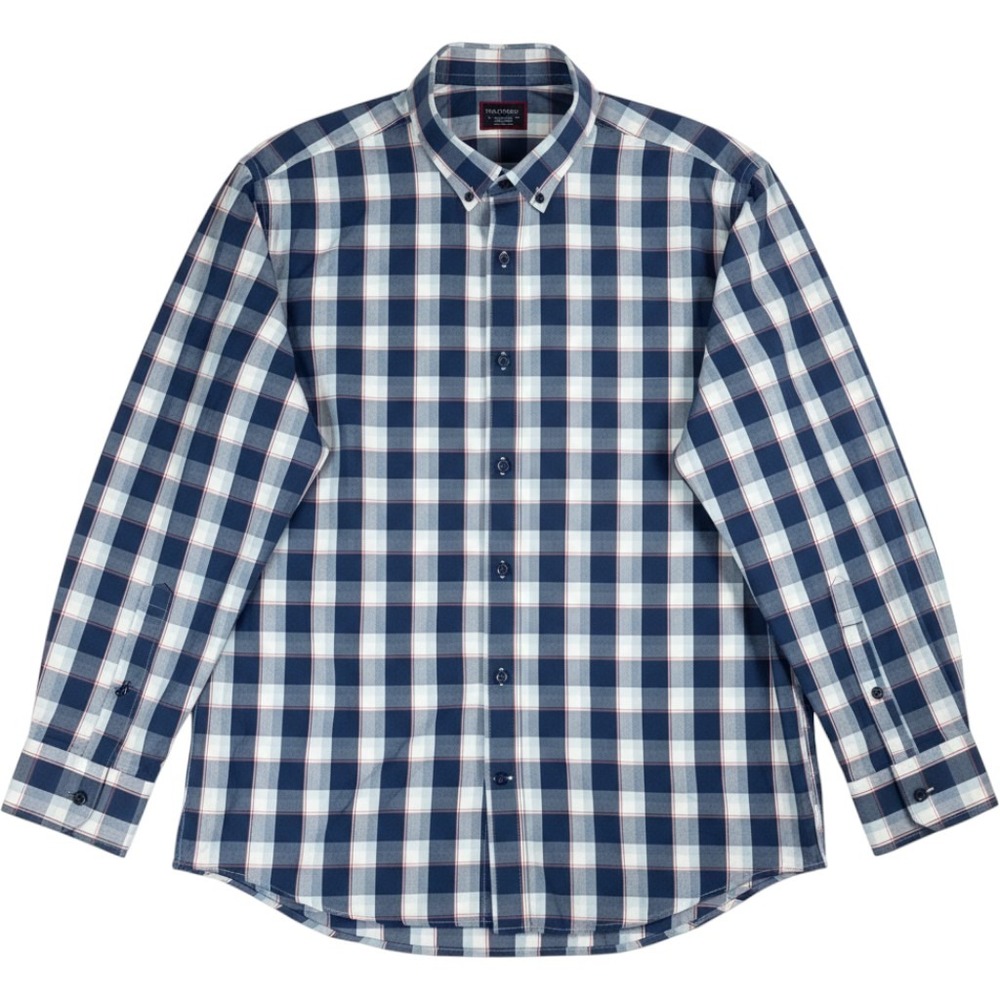 UNTUCKit Button Down Shirt Mens XXL Blue White Plaid Cotton SU 1 2017